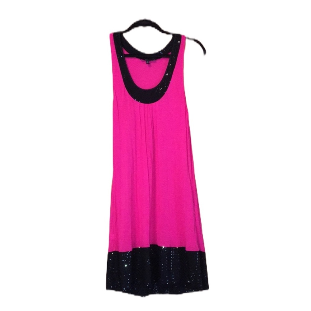 EXPRESS Pink Mini Dress w/Sequin Trim M